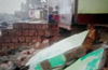 Sea erosion washes away house in Ullal